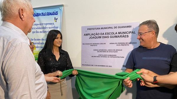 Em Guanambi, Escola Joaquim Dias Guimarães foi ampliada e reinaugurada