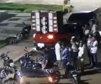 Polícia Militar conduz veículo paredão a delegacia após poluição sonora em Olindina