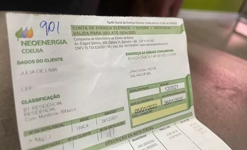 Neonergia Coelba oferece até 60% de desconto para clientes residenciais quitarem contas atrasadas; confira detalhes