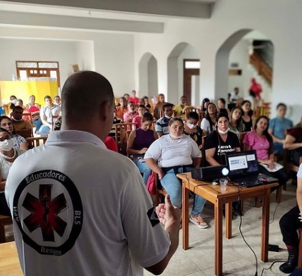 Governo Vinicius Ibrann realiza 1ª capacitação em urgência e emergência de Buerarema 