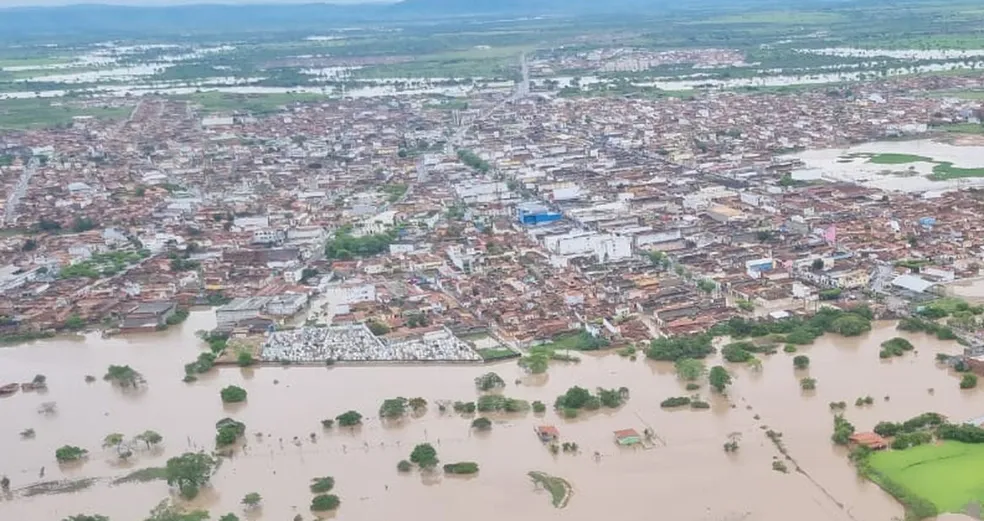 Tobias Barreto é o município mais atingido pelas chuvas em Sergipe, diz Defesa Civil