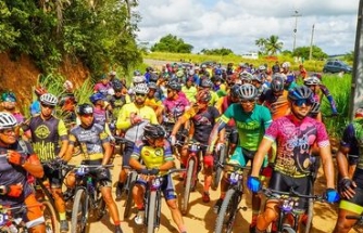 Prefeitura de Entre Rios apoia circuito de Montain Bike e resultado surpreende esportistas; Assista