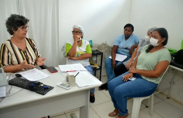 Vacinadores de Itanagra passam por mais uma capacitação mesmo alcançando o primeiro lugar na microrregião do Nordeste da Bahia