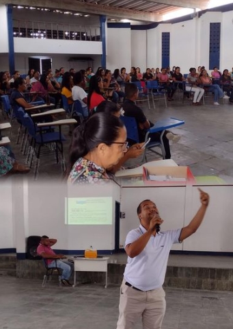 Segunda capacitação da modalidade de inclusão para assistentes e cuidadores dos alunos com deficiência acontece na rede municipal de Esplanada