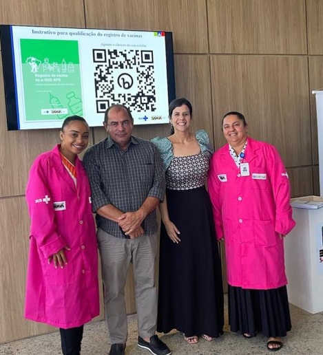Prefeito Nandinho da Serraria e Secretária de Saúde participaram do Programa Vacina Bahia em Salvador