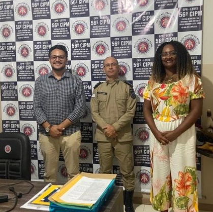 Gestão e PM fazem reunião para tratar sobre os boatos nas redes sociais de supostos ataques as escolas do município