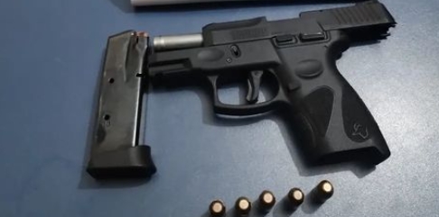 Polícia Militar apreende arma de fogo na zona rural de Entre Rios