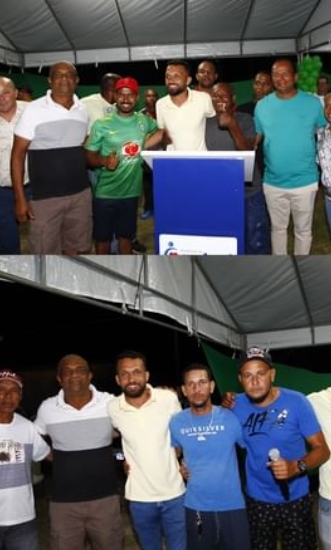 Gestão do Prefeito Branco Sales faz entrega de nova iluminação do campo da Urbis em Cardeal da Silva