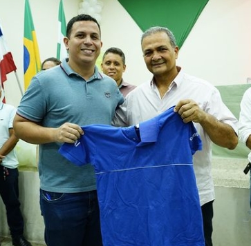 Prefeito Duda Leite comemora a chegada dos Cursos Técnicos de Eletromecânica e Logística em Pojuca