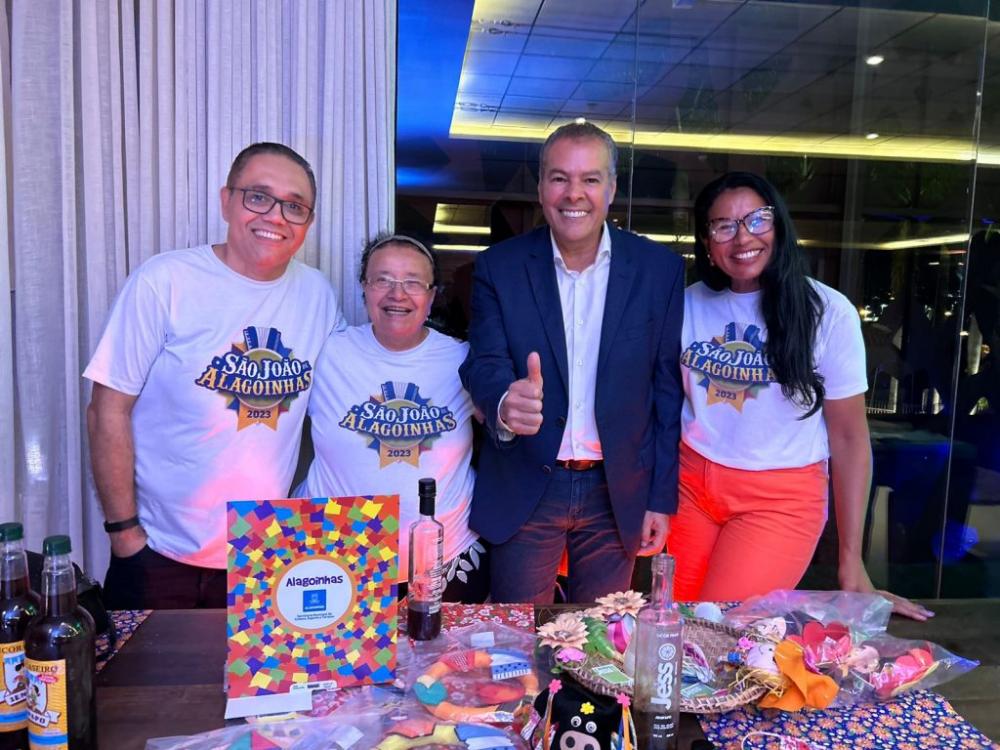 São João 2023 de Alagoinhas é lançado em Brasília em evento da SETUR-Ba