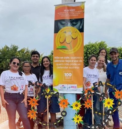 Gestão Carine de Ataíde realiza campanha de prevenção em combate à exploração sexual infantil em Aporá