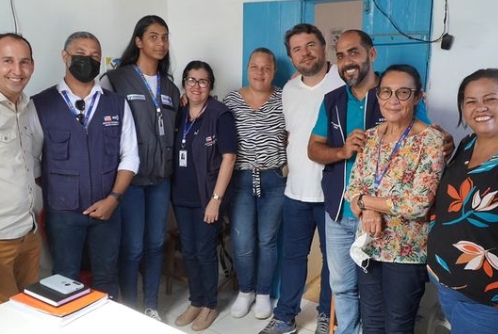 Representantes da Secretaria de Saúde do Estado vão até Subaúma para ajudar desabrigados