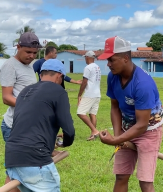 Vídeo: Governo Carine de Ataíde realiza melhorias em estádio de Aporá e do distrito de Itamira; Assista