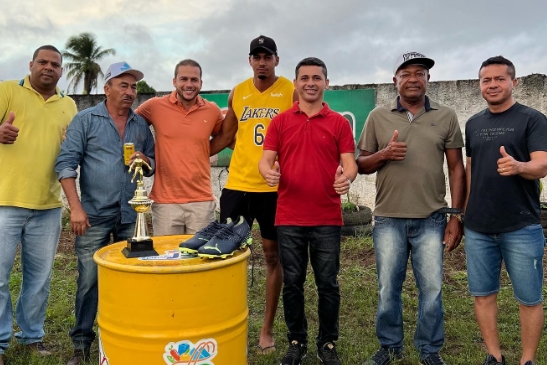 Jeovan de Zezitinho participa de final da copa de futebol rural em Inhambupe