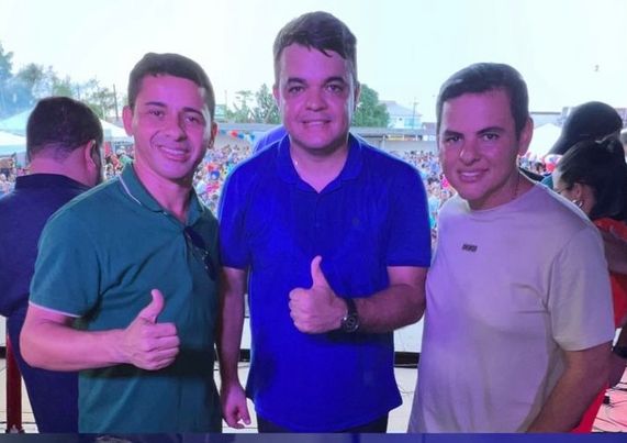 Nino de Zé Bonfim, Jeovan de Zezitinho e Thiago Santana marcam presença em evento aberto ao público em Rio Real; Todos são pré-candidatos ao executivo
