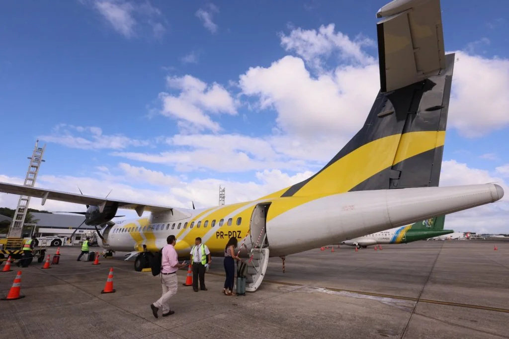 Viagem inaugural marca início da operação comercial do voo Salvador – Feira de Santana