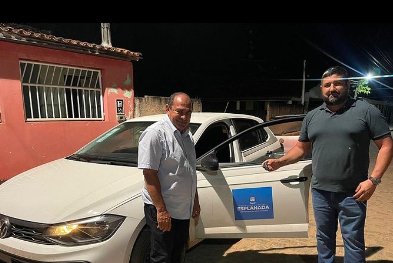 Gestão municipal entrega novo veículo 0 km, para a região do São José