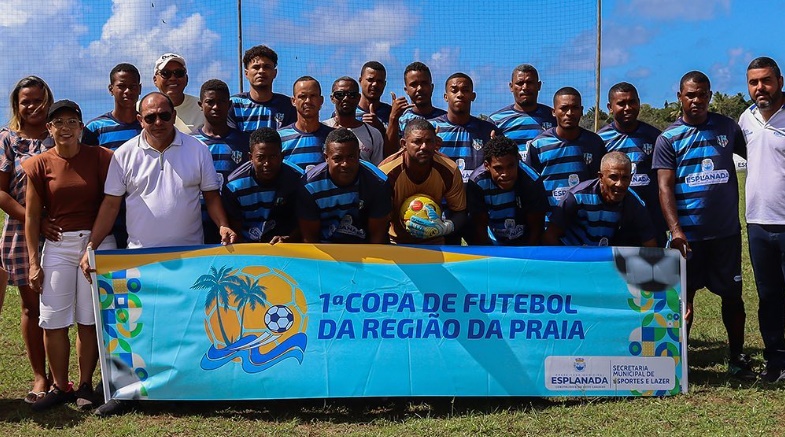 1ª Copa de futebol da Região da Praia movimenta esportistas esplanadenses