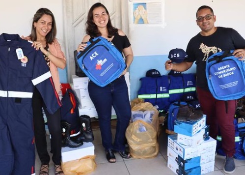Secretaria de Saúde adquire novos fardamentos e equipamentos de proteção para os agentes de saúde da SAMU