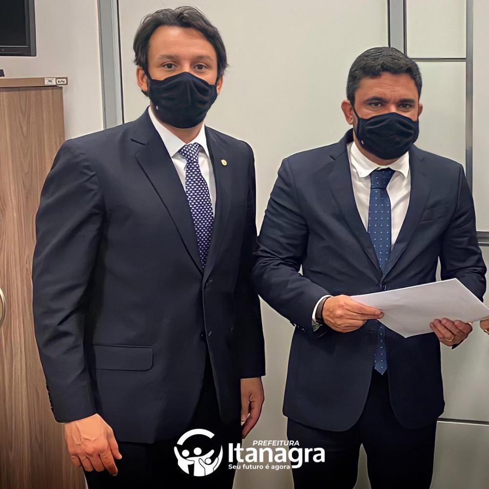 Após empenho do Prefeito Marcus Sarmento Deputado Mário Negromonte destina emendas para governo de Itanagra