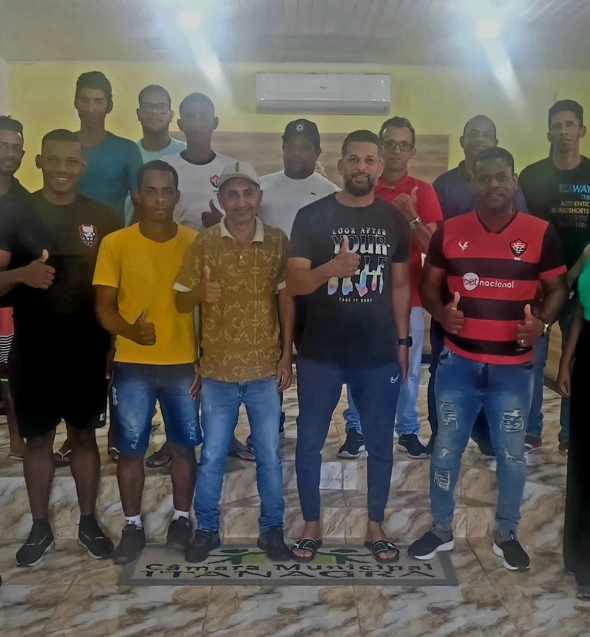 Secretário de Esportes realizam reunião para discutir sobre Campeonato Municipal de Futebol em Itanagra