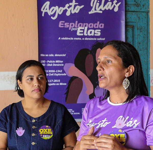 Secretaria de Assistência Social faz atendimento com população em vulnerabilidade social da Boa Vista 1 em Esplanada