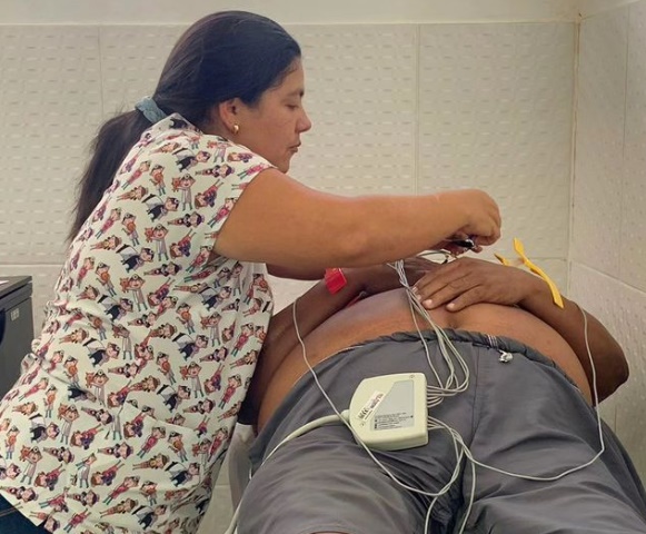 Prefeitura inicia atendimento com equipamento de eletrocardiograma em Jandaíra