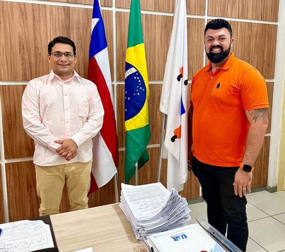 Prefeito Leandro Dantas de Crisópolis faz visita institucional ao Prefeito de Acajutiba Alex Freitas; Saiba motivos