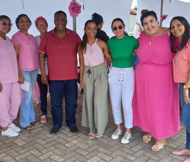 Governo João de Furão inicia ações do Outubro Rosa na rede pública de Saúde de Conceição da Feira
