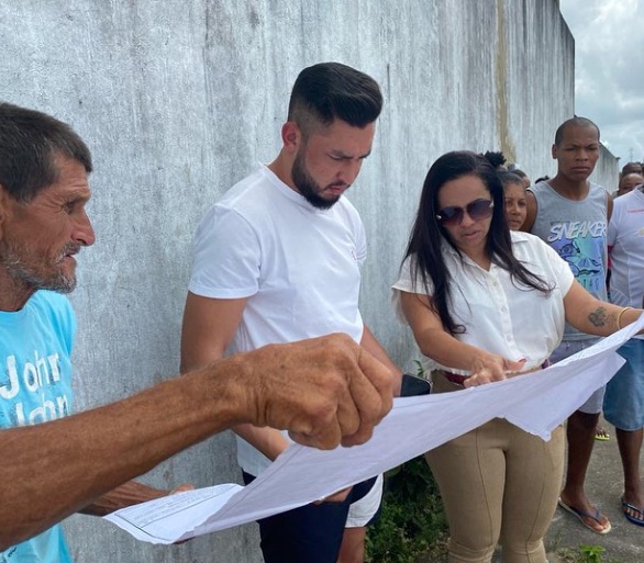 Prefeito João de Furão inicia semana com visita a comunidade e promete ‘’Dentro das possibilidades  do município vamos resolver’’