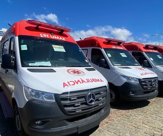 Município de Itaparica recebe nova ambulância do SAMU do Governo do Estado