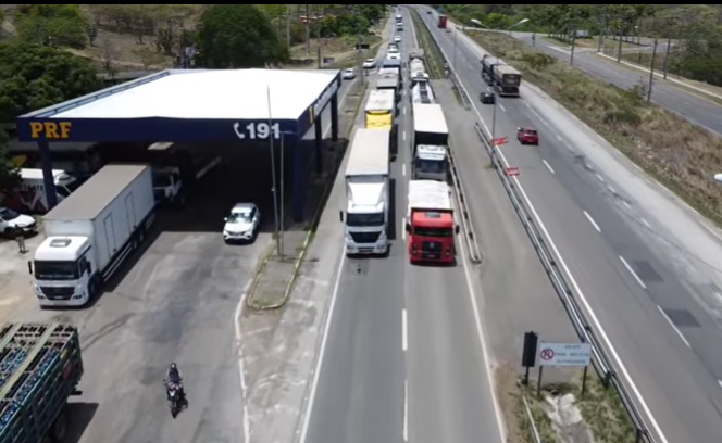 PRF reforça fiscalização durante Operação Natal na Bahia