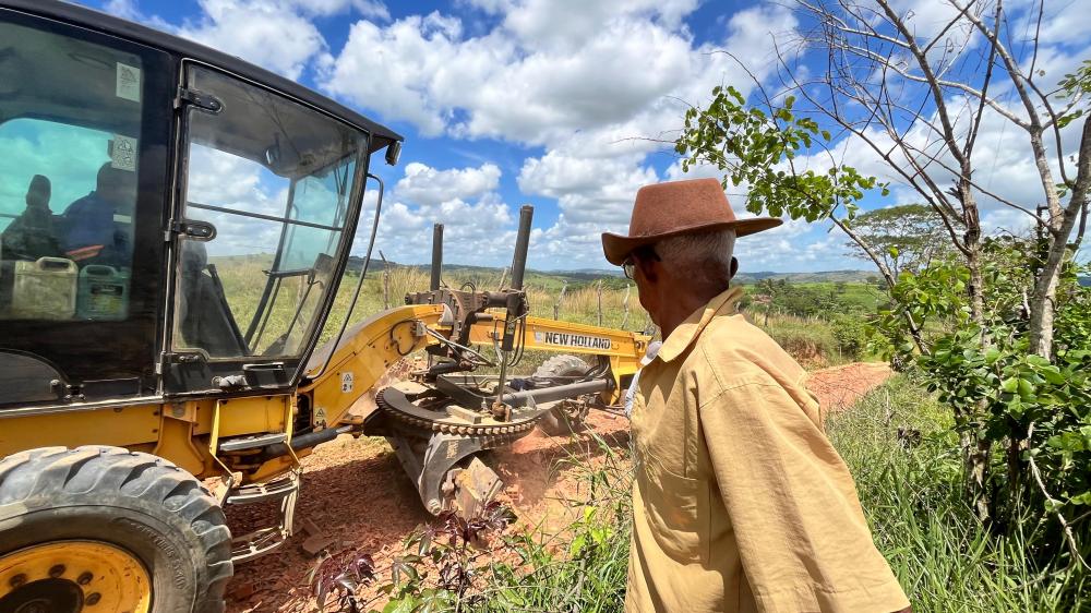 Prefeitura requalifica mais de 45km de estradas na zona rural