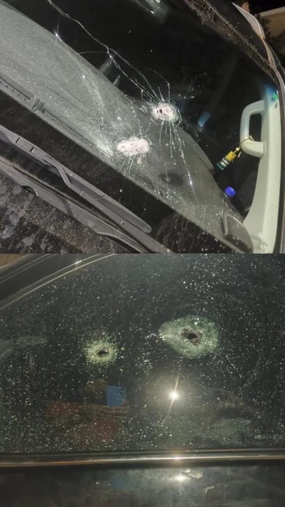 Carro de Dr. Glauco é alvejado por tiros na zona rural de Esplanada