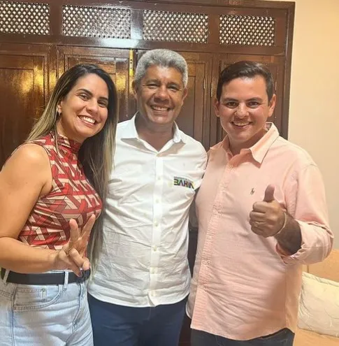 Pesquisa mostra liderança de Paloma e Thiago para as eleições de 2024 em Jandaíra