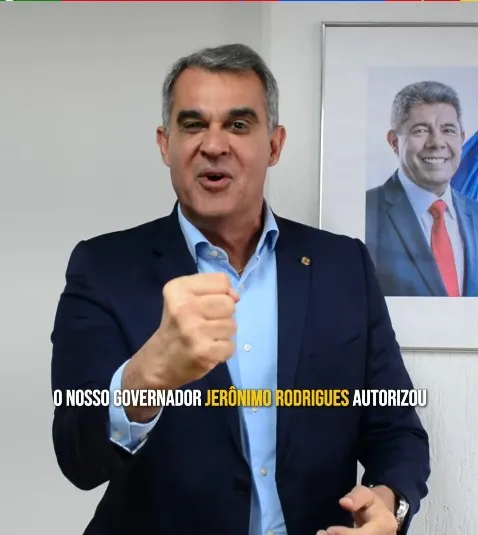Governador da Bahia autoriza início das obras de asfaltamento no Conde