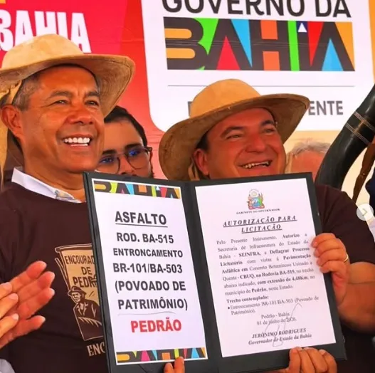 Lula e Jerônimo alcançam uma das maiores votações percentuais da região em Pedrão