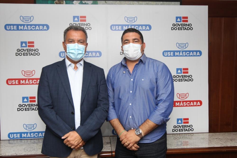 Governador Rui Costa recebe o Prefeito de Olindina Luiz Alberto Dantas; Entenda