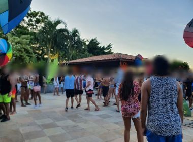 PM baiana encerra diversas aglomerações em fim de semana sem Carnaval