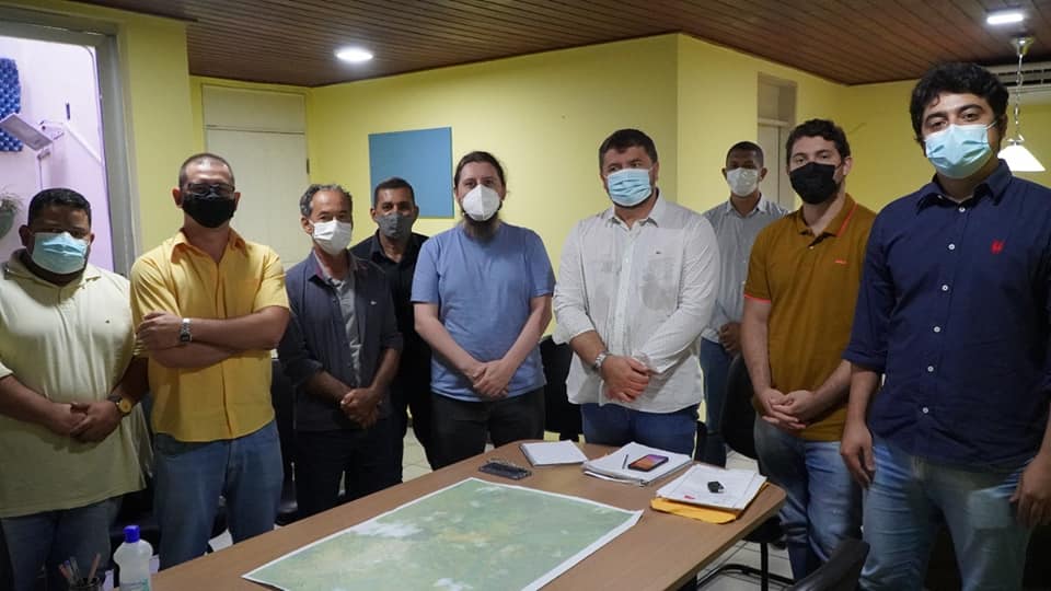 Prefeitura recebe Embasa e equipe de engenheiros para tratar sobre projeto da rede de esgoto