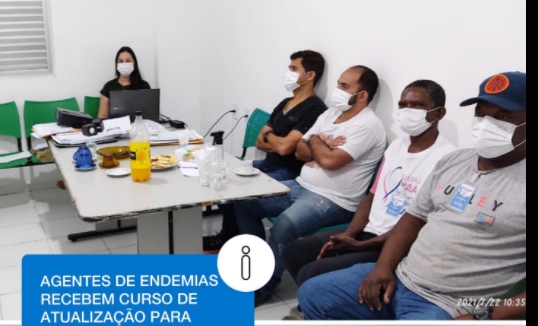 Agentes de endemias recebem curso de atualização para controle do Aedes Aegypti em Jandaíra