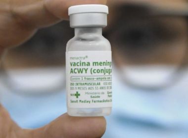 Crianças menores de 11 anos devem ser vacinadas contra meningite até dezembro