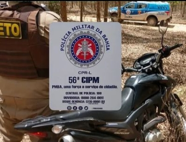PETO recupera moto modelo Bros roubada em Entre Rios